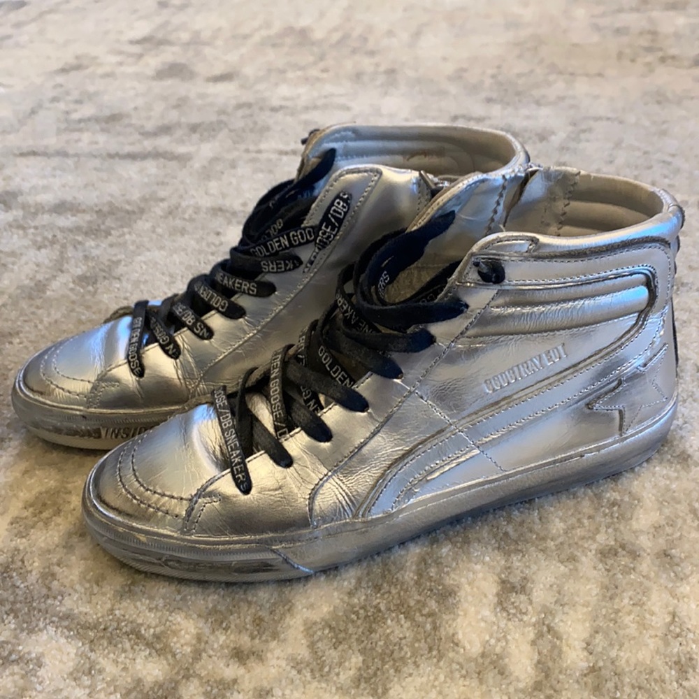 Golden Goose High Top Silver Limited Edition
